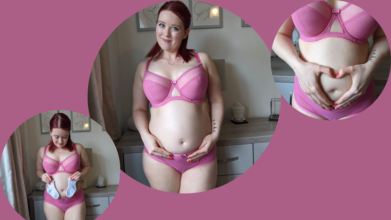 How to feel confident with your pregnancy body by Curvy Kate Babe, Becky!