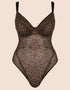 Curvy Kate Cool Cat Plunge Body Leopard Brown