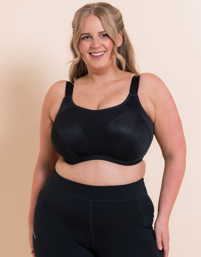 Curvy Kate Everymove Wired Multiway Sports Bra Black