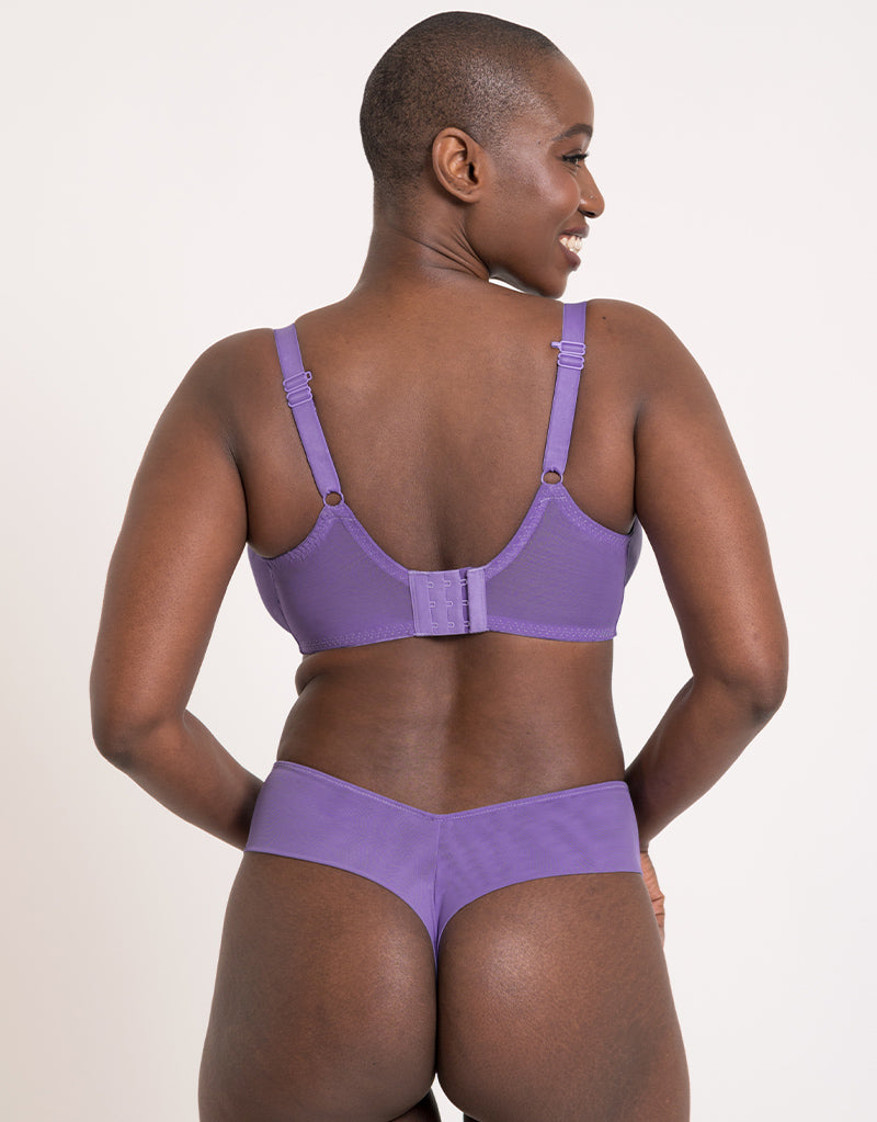 Curvy Kate Flare Deep Thong Amethyst Purple