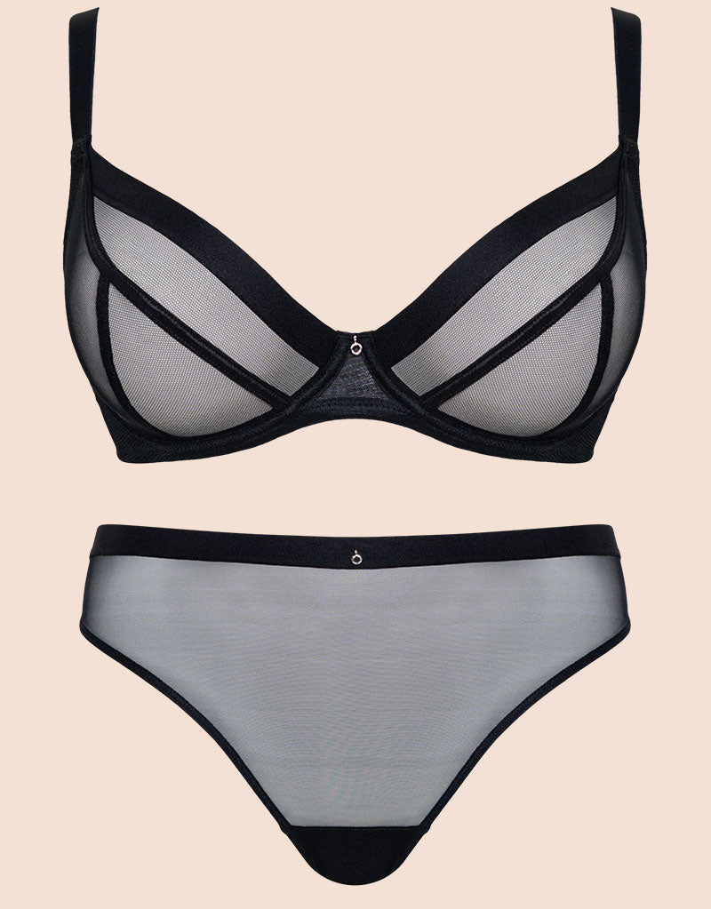 Curvy Kate Lightstyle Plunge Bra Black