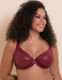 Curvy Kate Lush Full Plunge Bra Oxblood