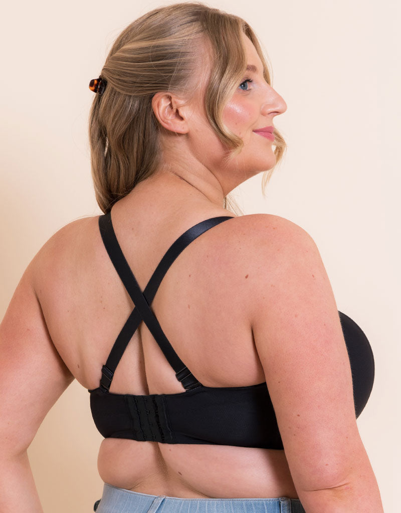 Curvy Kate Luxe Strapless Multiway Bra Jet Black