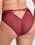 Scantilly Suspense High Waist Brief Sangria