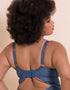 Scantilly Suspense Plunge Bodysuit French Blue