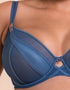 Scantilly Suspense Plunge Bra French Blue