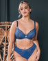 Scantilly Suspense Plunge Bra French Blue