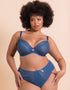 Scantilly Suspense High Waist Brief French Blue