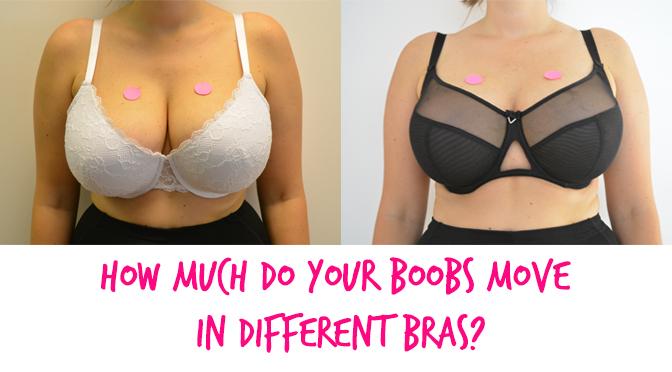 Watch how much your boobs move in an ill-fitting bra...