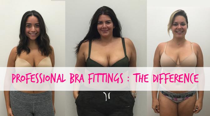What a difference a bra fitting makes...