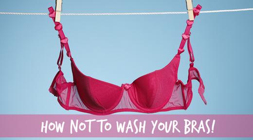 You might think twice about washing your bra