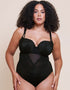 Curvy Kate Boost Lace Padded Balcony Body Black