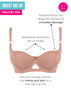 Curvy Kate Boost Me Up Padded Balcony Bra Latte