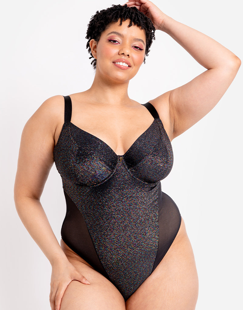 Enhance Your Curves with Tummy Control Shapewear Bodysuit - a Must