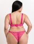 Curvy Kate All Night Lace Tanga Hot Pink/ Blush