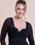 Curvy Kate Boost Me Up Sleeved Padded Balcony Body Black