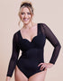 Curvy Kate Boost Me Up Sleeved Padded Balcony Body Black