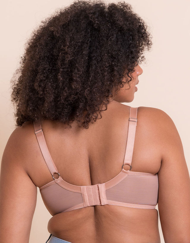 Curvy Kate Boost Me Up Padded Balcony Bra Latte