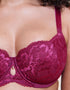 Curvy Kate Boost Sweetheart Padded Balcony Bra Magenta Pink