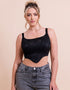 Curvy Kate Calla Longline Corset Bra Black