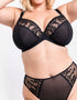 Curvy Kate Centre Stage Full Plunge Side Support Bra Black