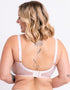 Curvy Kate Emboost Padded Balcony Bra White/Pink