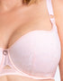 Curvy Kate Emboost Padded Balcony Bra White/Pink