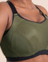 Curvy Kate Everymove Wired Multiway Sports Bra Jungle Green/Black