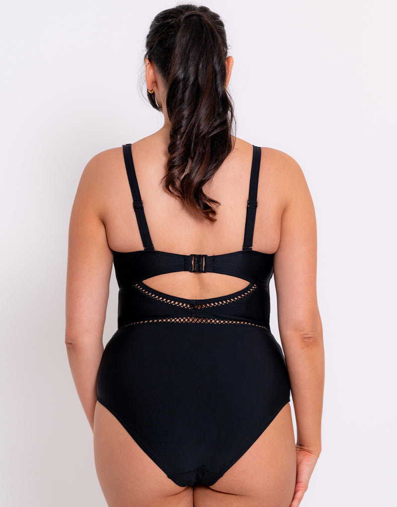 Curvy Kate First Class Plunge Swimsuit Black – Curvy Kate US