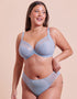 Curvy Kate Flare Deep Thong Powder Blue