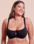 Curvy Kate Flora Balcony Bra Black