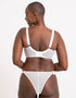 Curvy Kate Flora Tanga White