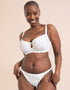 Curvy Kate Flora Tanga White