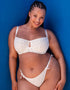 Curvy Kate Flora Tanga White