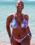 Curvy Kate Ibiza String Bikini Top Print Mix