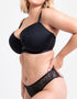 Curvy Kate Daze Padded T-Shirt Balcony Bra Black