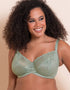 Curvy Kate Lace Daze Balcony Bra Sage Green