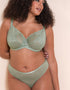Curvy Kate Lace Daze Balcony Bra Sage Green