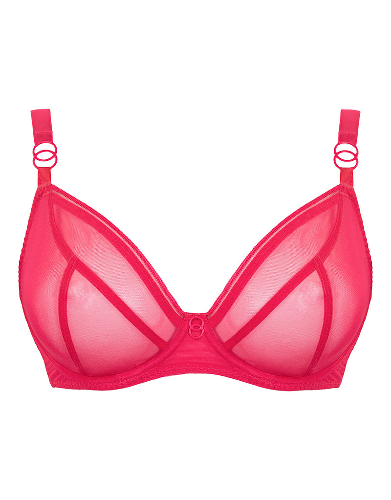 Curvy Kate Lifestyle Plunge Bra Bright Pink – Curvy Kate US