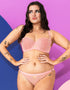Curvy Kate Lift Off Padded Balcony Bra Rose Sparkle