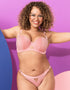 Curvy Kate Lift Off Padded Balcony Bra Rose Sparkle