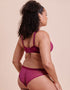 Curvy Kate Lightstyle Plunge Bra Berry Purple