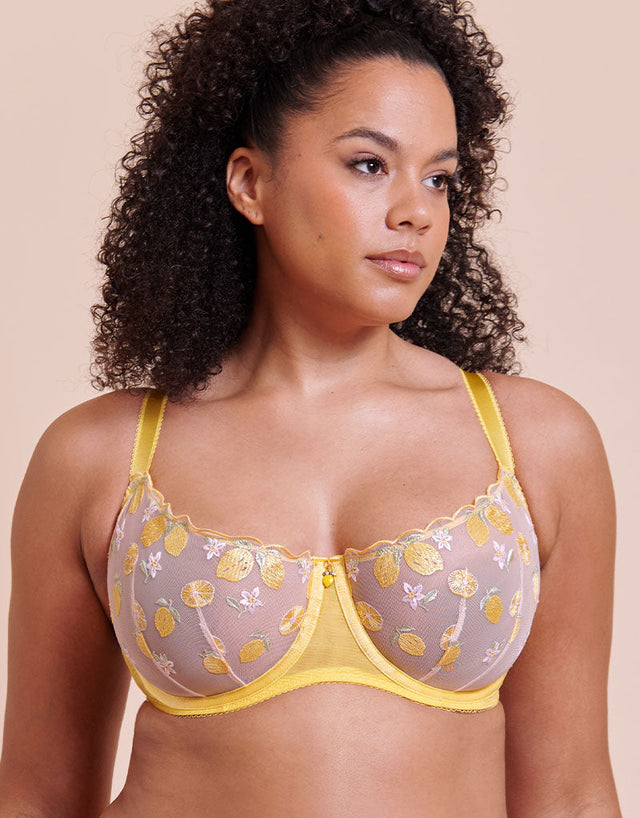 Curvy Kate Limoncello Balcony Bra Lemon Blush