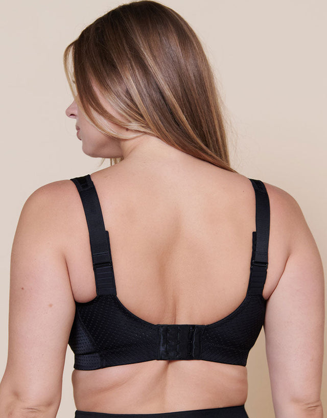 Parfait Wire-Free Active Sports Bra Black