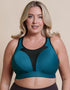Royce Aerocool High Impact Sports Bra Teal Green