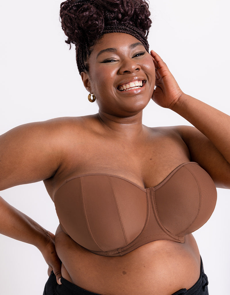 Nutmeg Curve Convertible Bra – Brook There