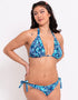 Curvy Kate Mykonos String Bikini Brief Blue Print