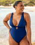 Curvy Kate Mykonos Reversible Non-Wired Mulitway Swimsuit Blue Print