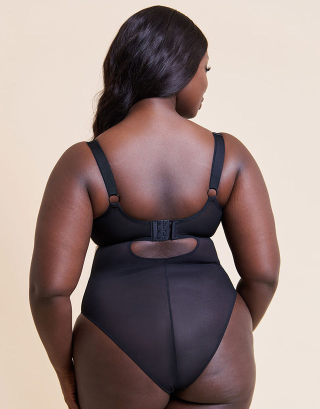 Curvy Kate Rebelle Plunge Body Black