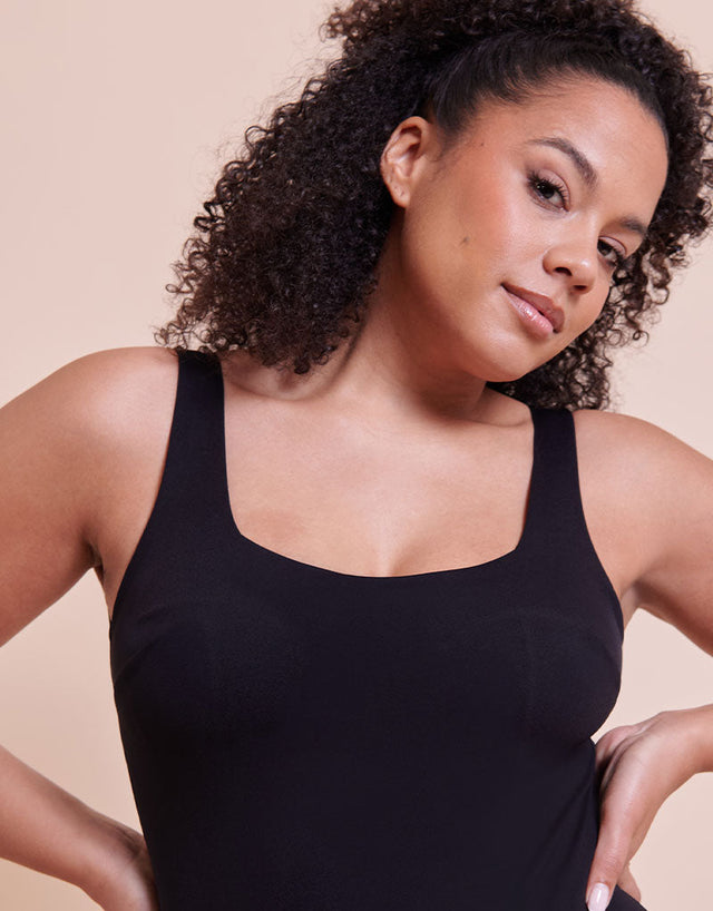 Curvy Kate Smoothie Support Stretch Body Black